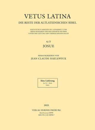 Kniha Vetus Latina - Josue Verlag Herder