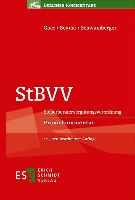 Knjiga StBVV Christoph Goez