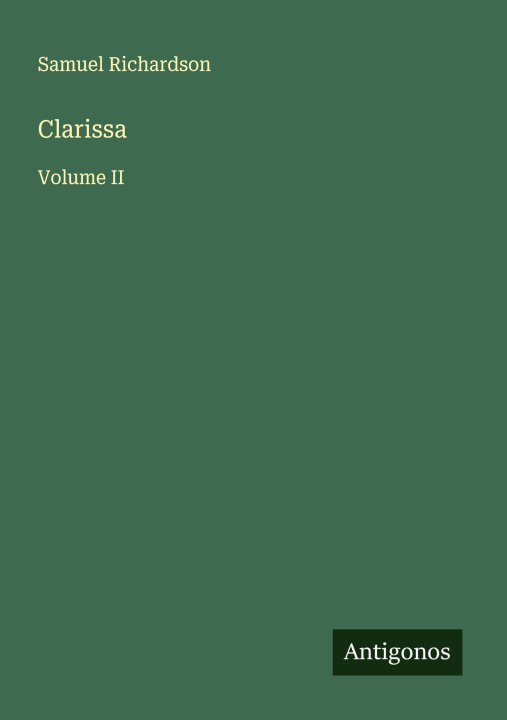 Kniha Clarissa 
