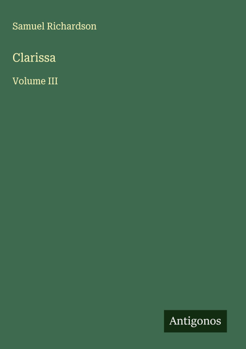 Knjiga Clarissa 