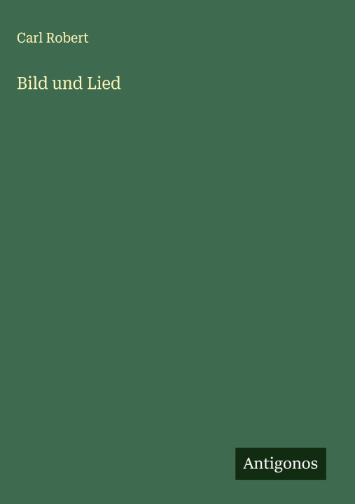 Kniha Bild und Lied 