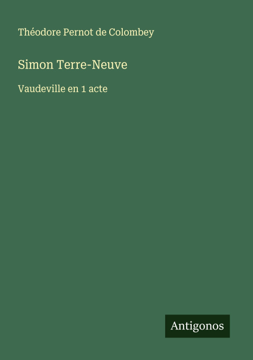 Kniha Simon Terre-Neuve 