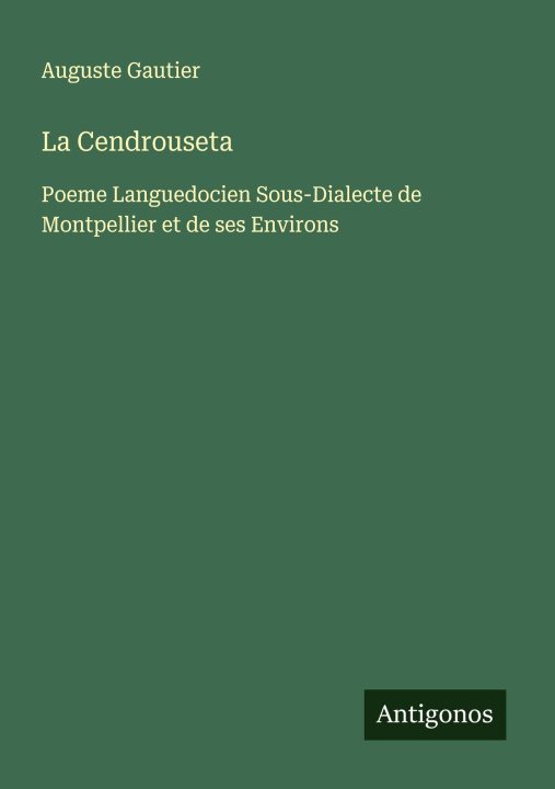 Knjiga La Cendrouseta Auguste Gautier
