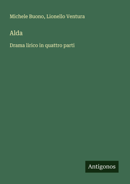 Knjiga Alda Lionello Ventura