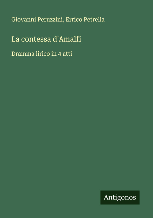 Carte La contessa d'Amalfi Errico Petrella