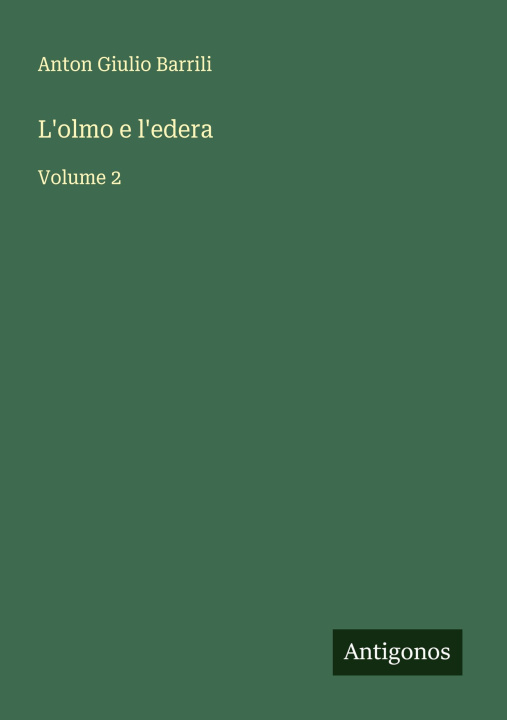 Kniha L'olmo e l'edera 