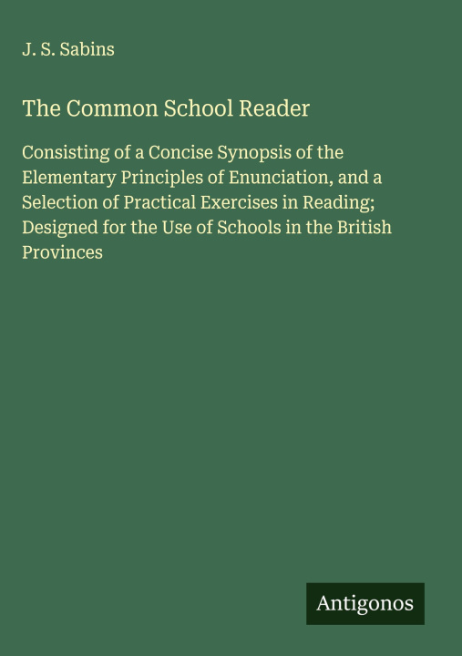 Kniha The Common School Reader 