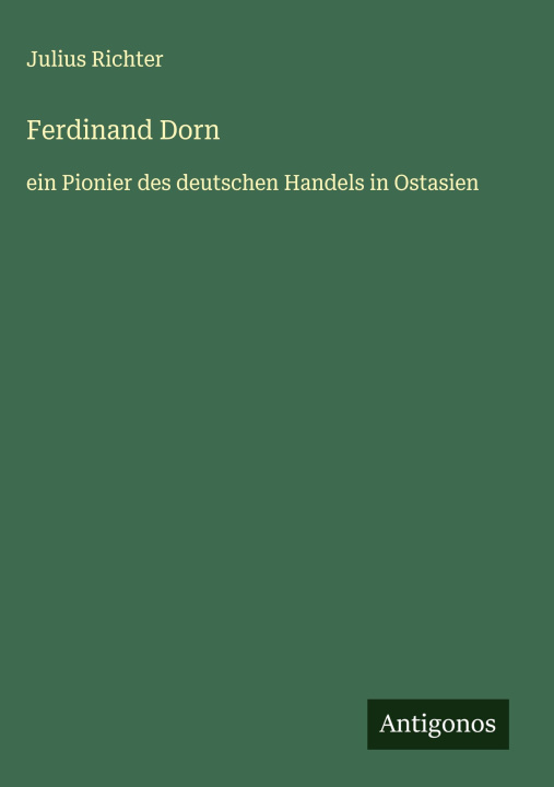 Kniha Ferdinand Dorn 