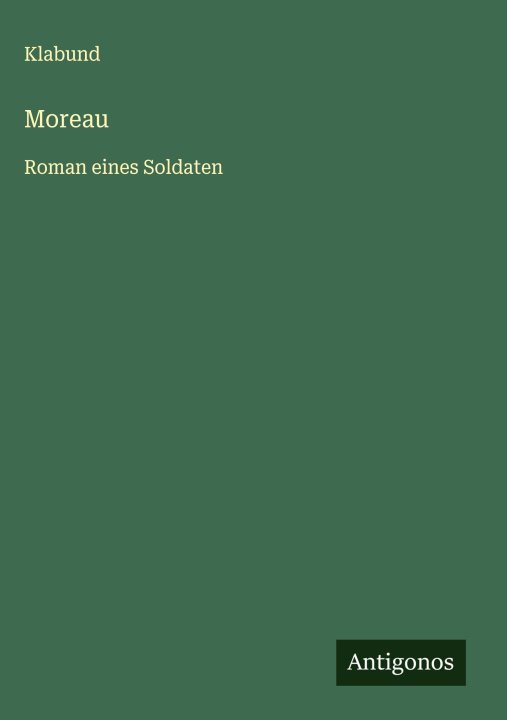 Kniha Moreau Klabund