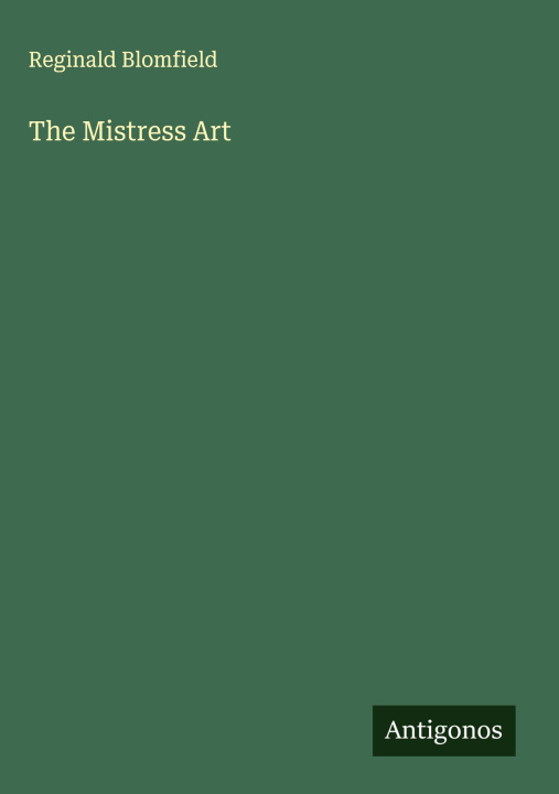 Knjiga The Mistress Art 