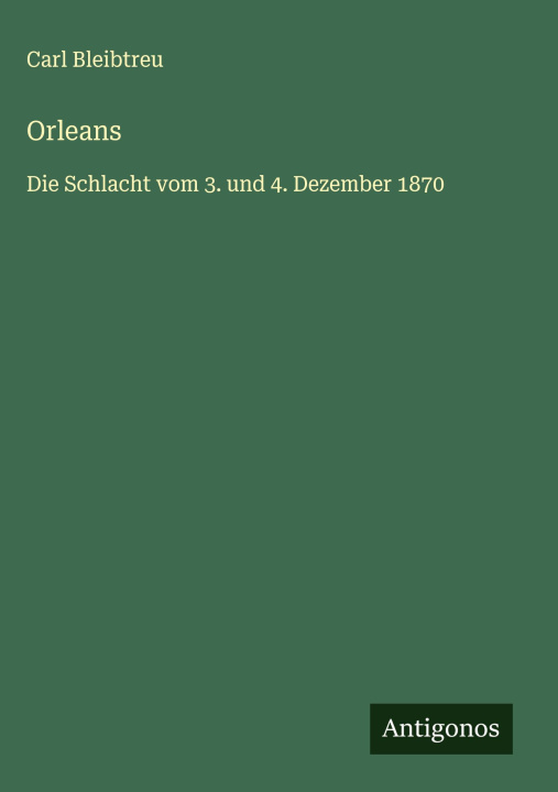 Knjiga Orleans Carl Bleibtreu