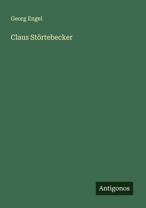 Kniha Claus Störtebecker 