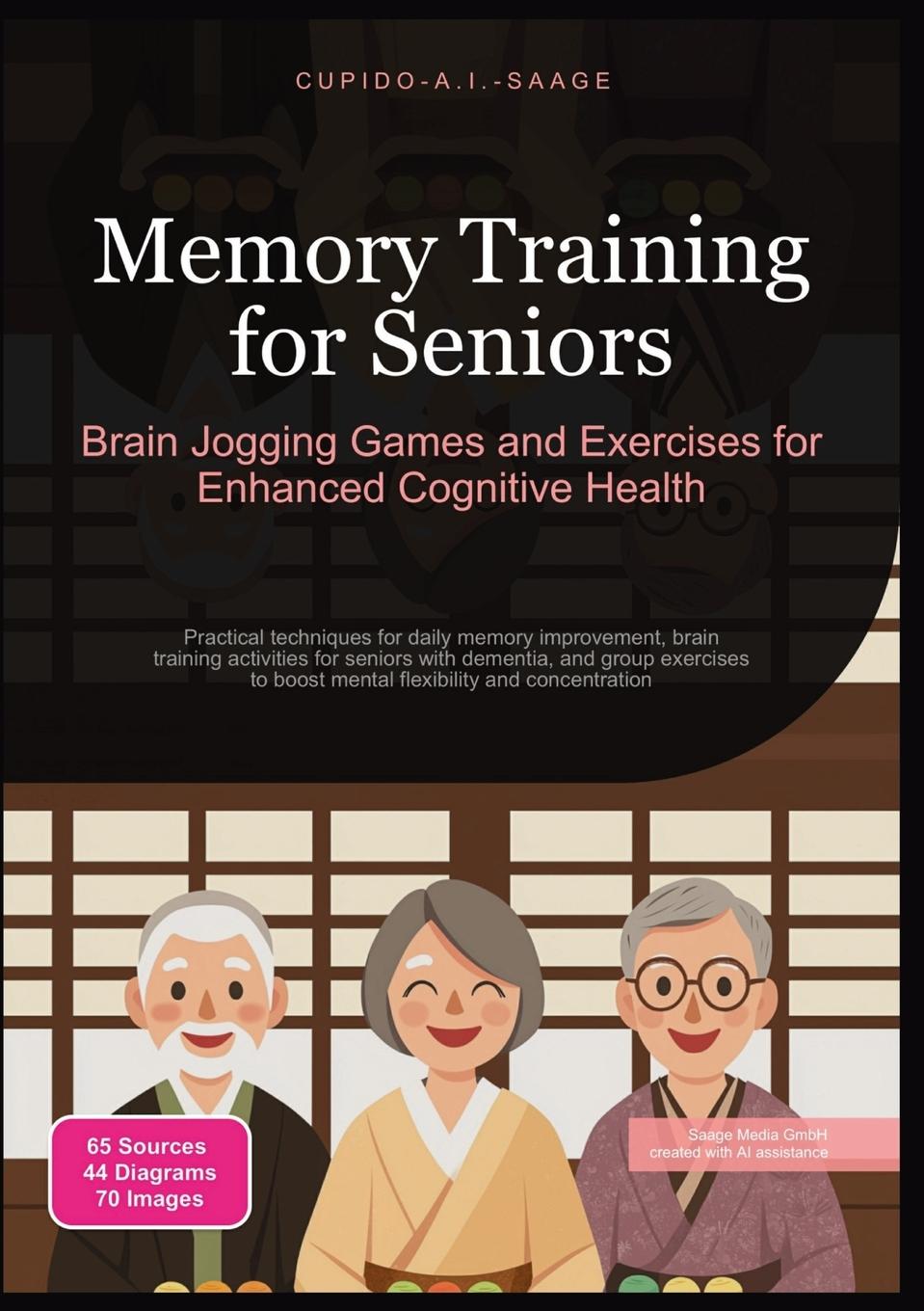 Kniha Memory Training for Seniors Cupido A.I. Saage