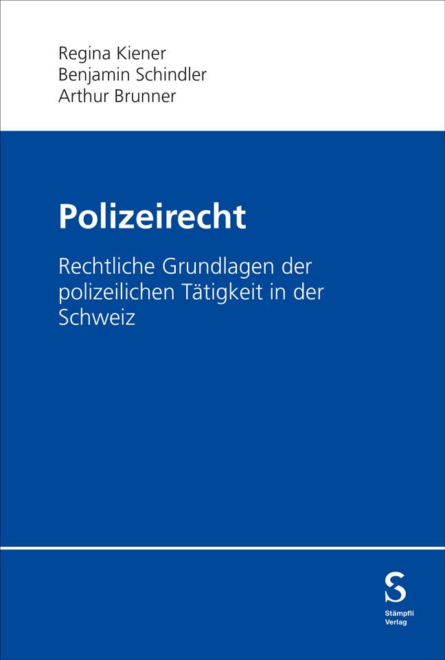 Kniha Polizeirecht Benjamin Schindler