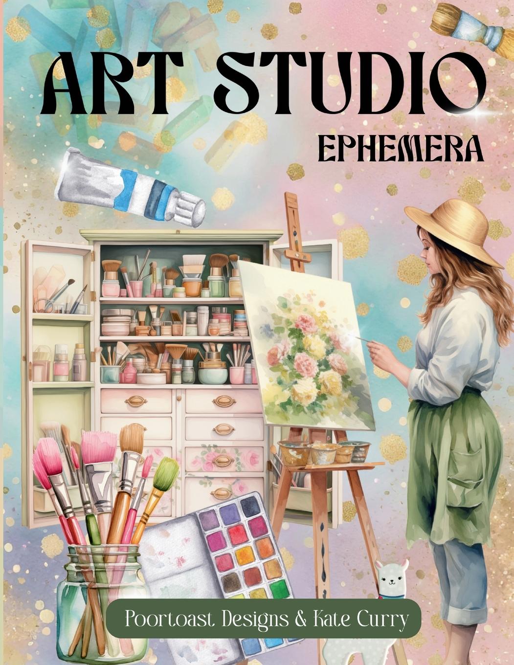 Kniha Art Studio Ephemera Poortoast Designs