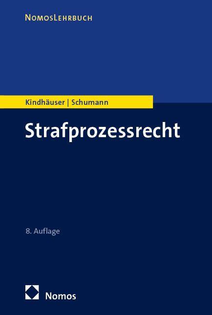 Kniha Strafprozessrecht Kay H. Schumann