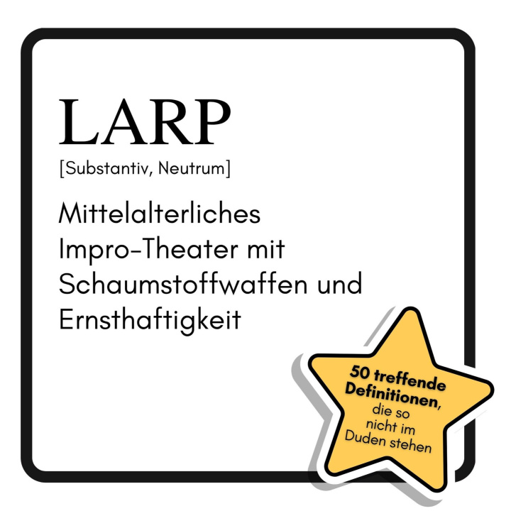 Kniha LARP Max Meier
