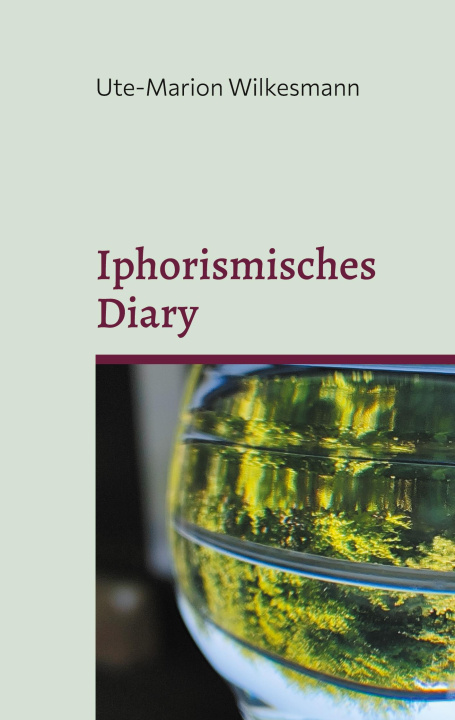 Knjiga Iphorismisches Diary Ute-Marion Wilkesmann