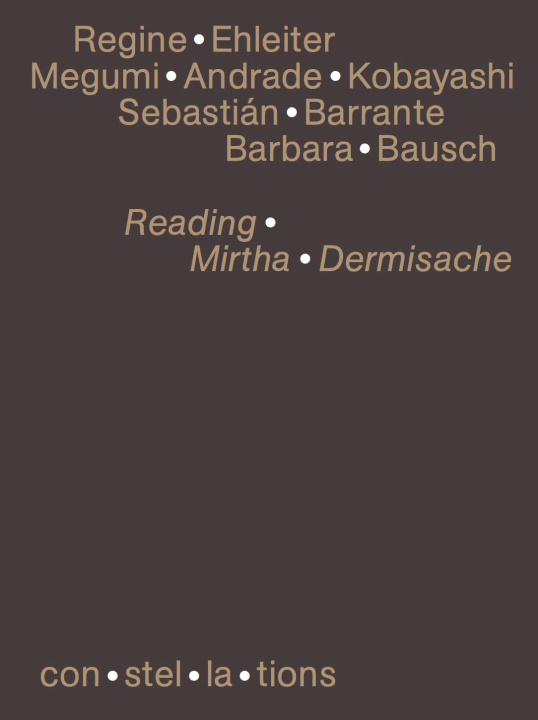 Book Reading Mirtha Dermisache Megumi Andrade Kobayashi
