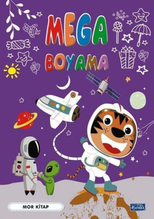 Kniha Mega Boyama - Mor Kitap 