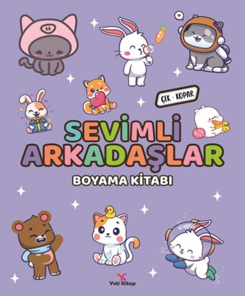 Kniha Sevimli Arkadaslar Boyama Kitabi 