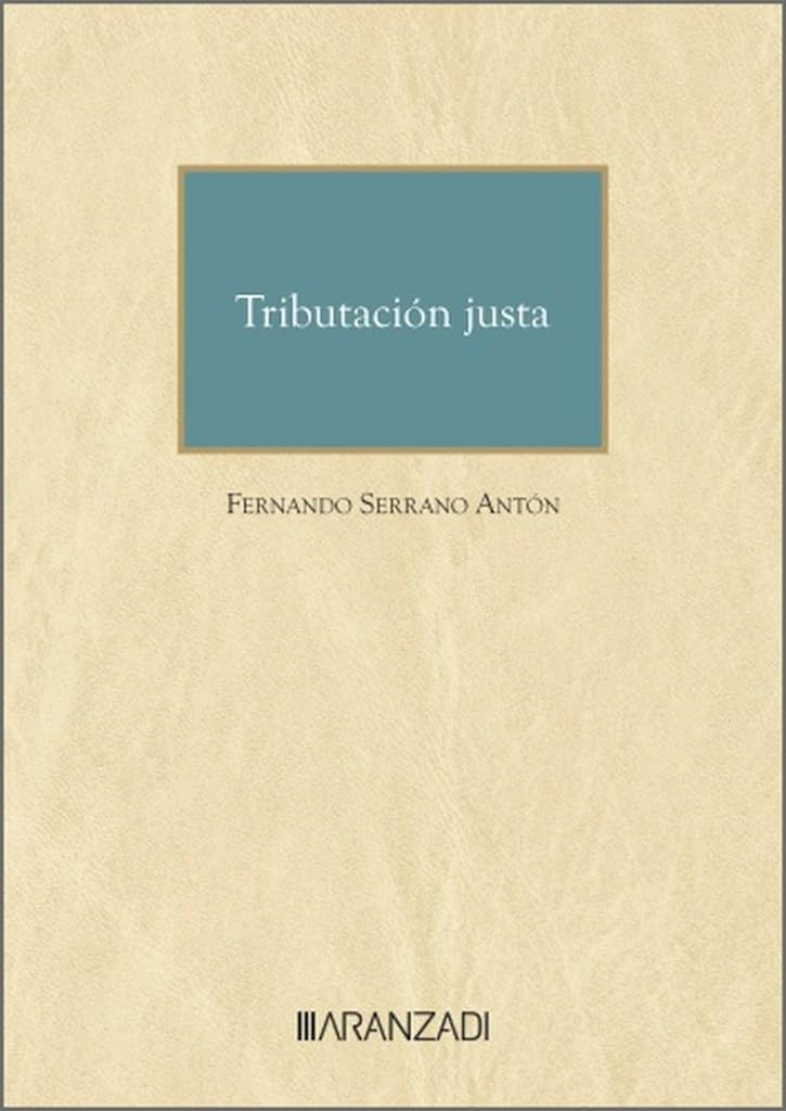 Kniha Tributación justa FERNANDO SERRANO ANTÓN
