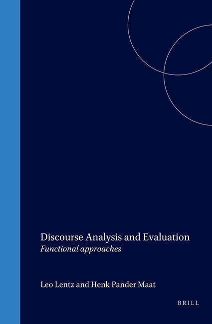 Kniha Discourse Analysis and Evaluation 