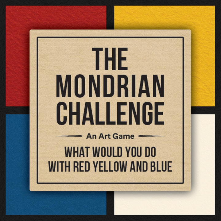 Hra/Hračka The Mondrian Challenge Mia van Gaalen