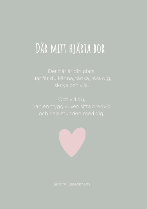 Kniha Där mitt hjärta bor 