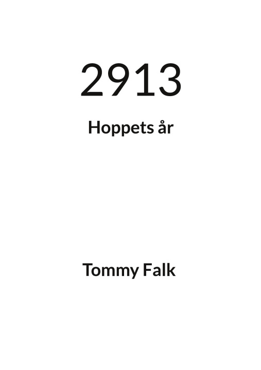Kniha 2913 Tommy Falk