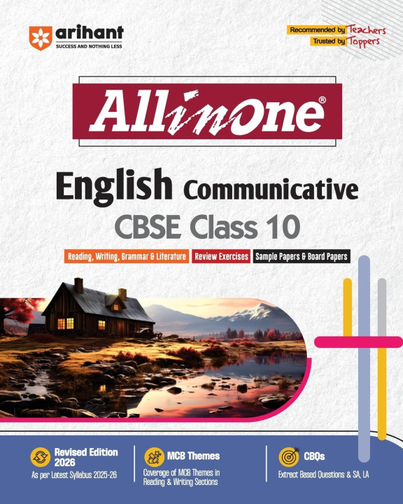 Knjiga AIO CBSE English Communicative 10th Parneet Kaur