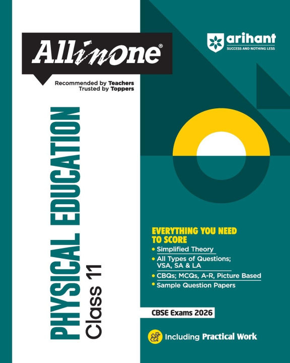 Книга AIO CBSE Physical Education 11th Saumya Aggarwal