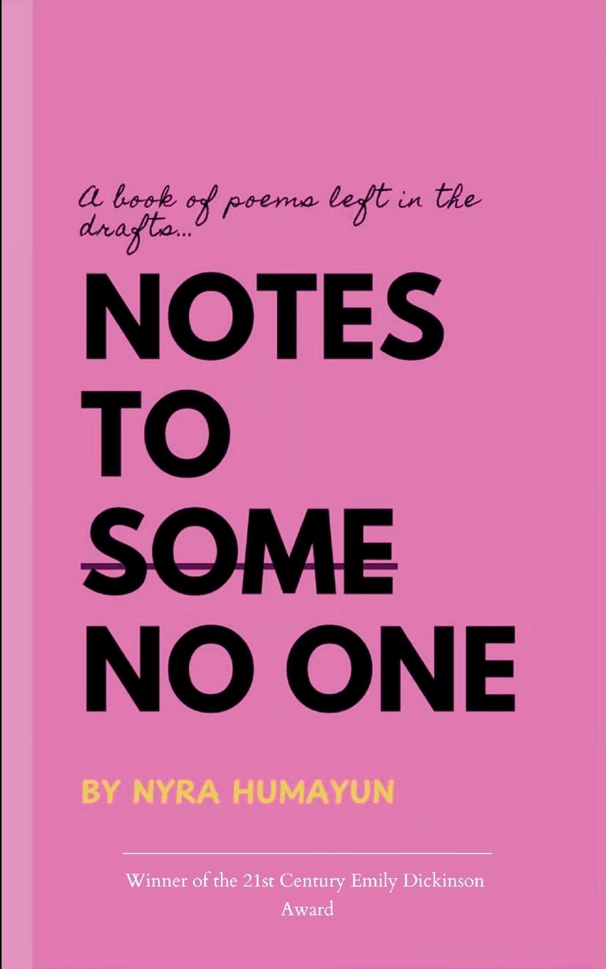 Kniha Notes to No One Nyra Humayun