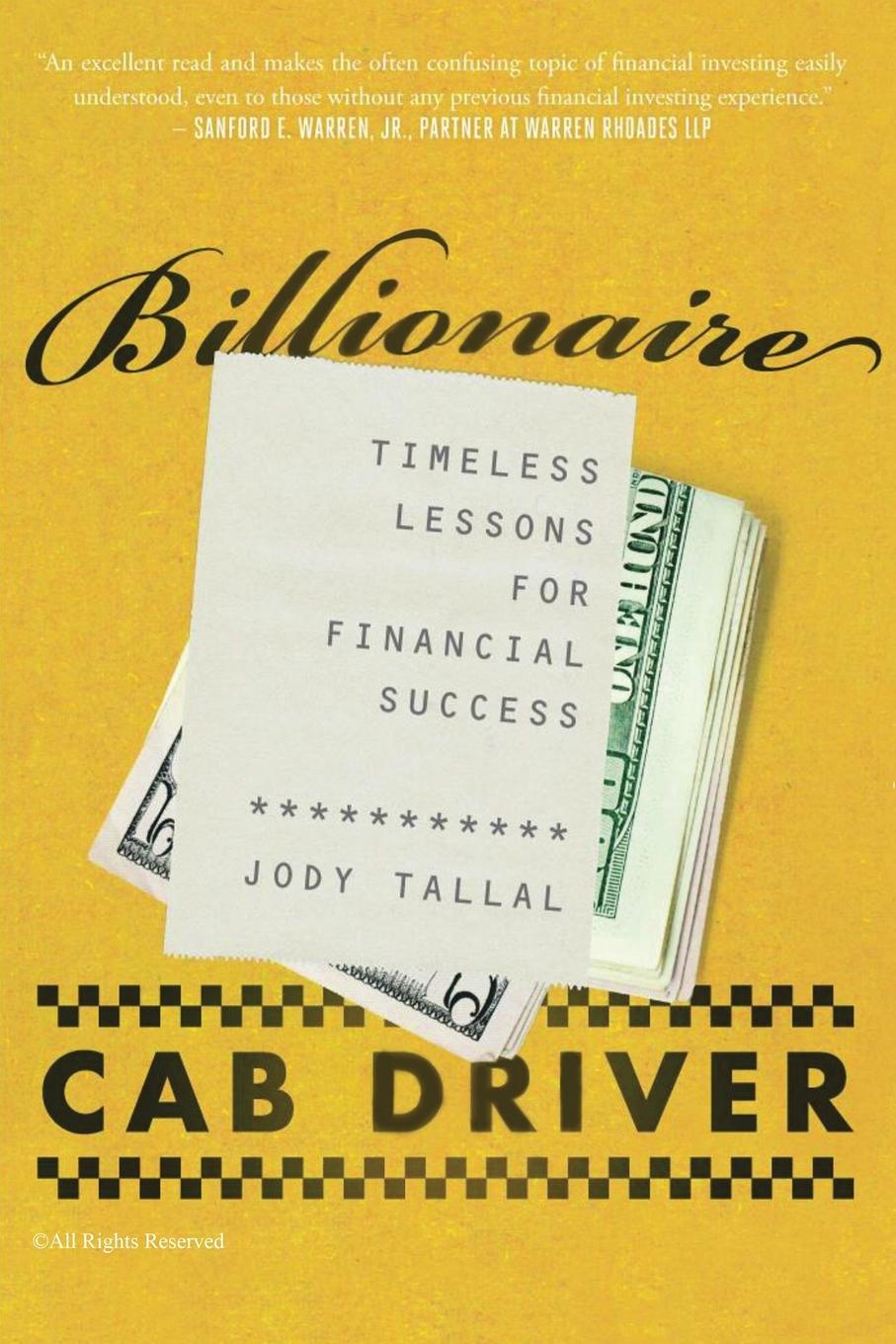 Kniha Billionaire Cab Driver Jody Tallal