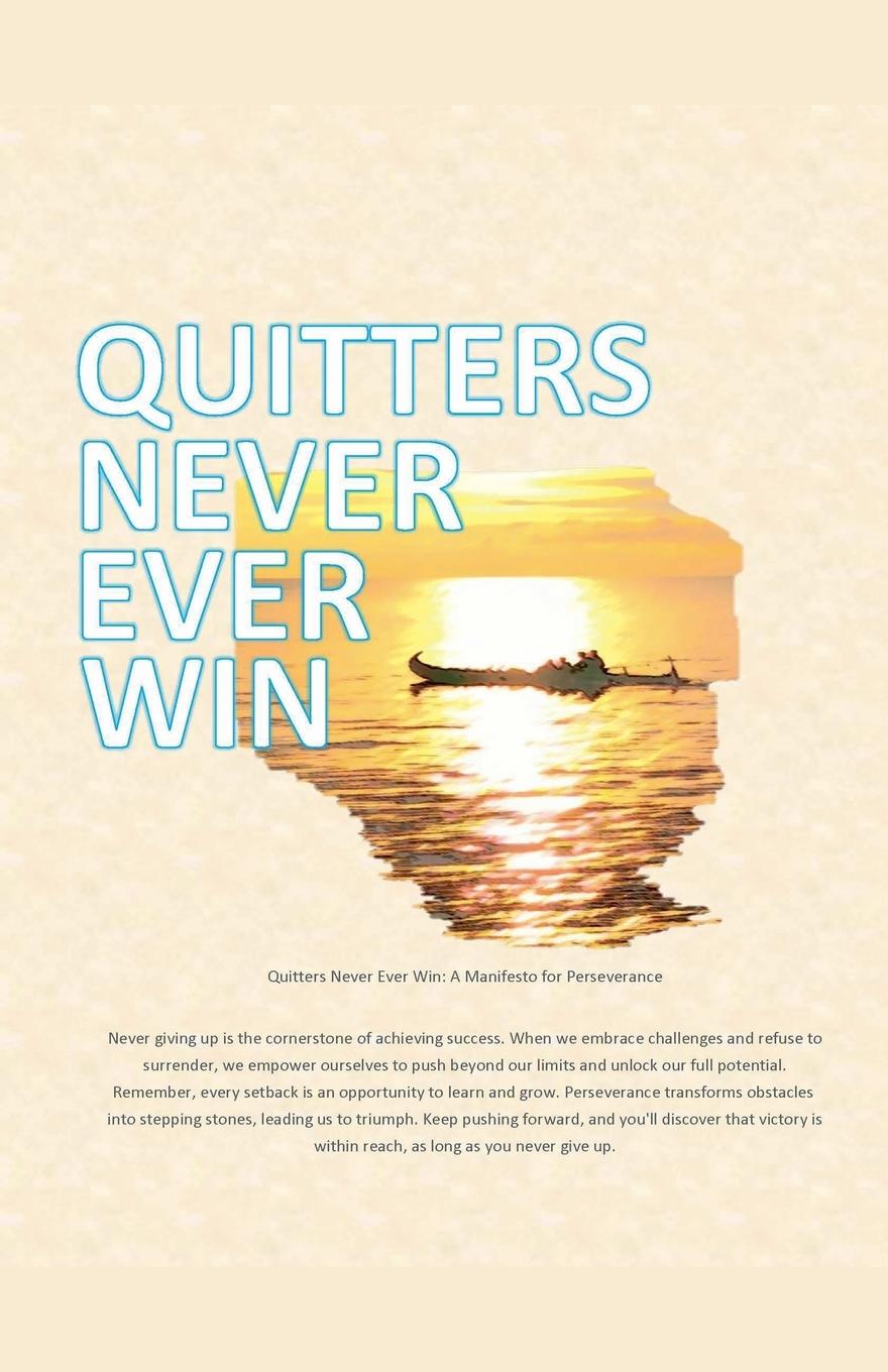 Kniha Quitters never ever win alnazer sawadi