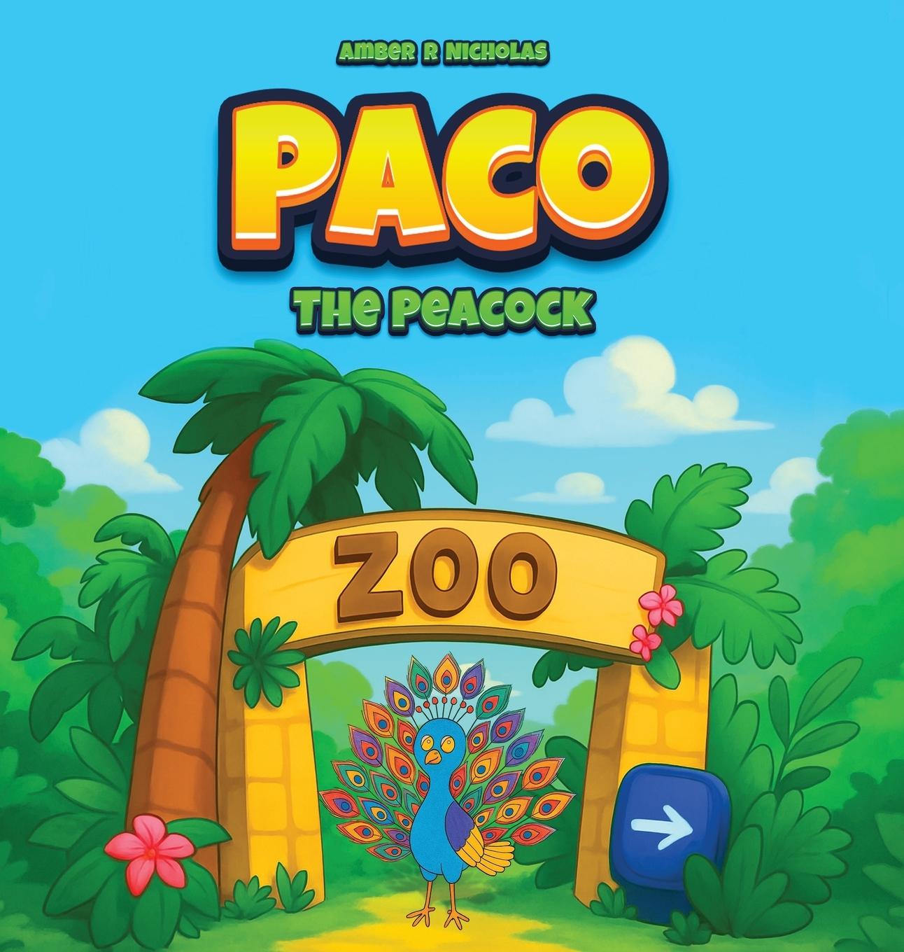 Kniha Paco the Peacock 