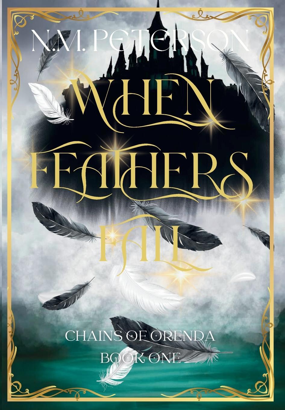 Kniha When Feathers Fall N.M. Peterson