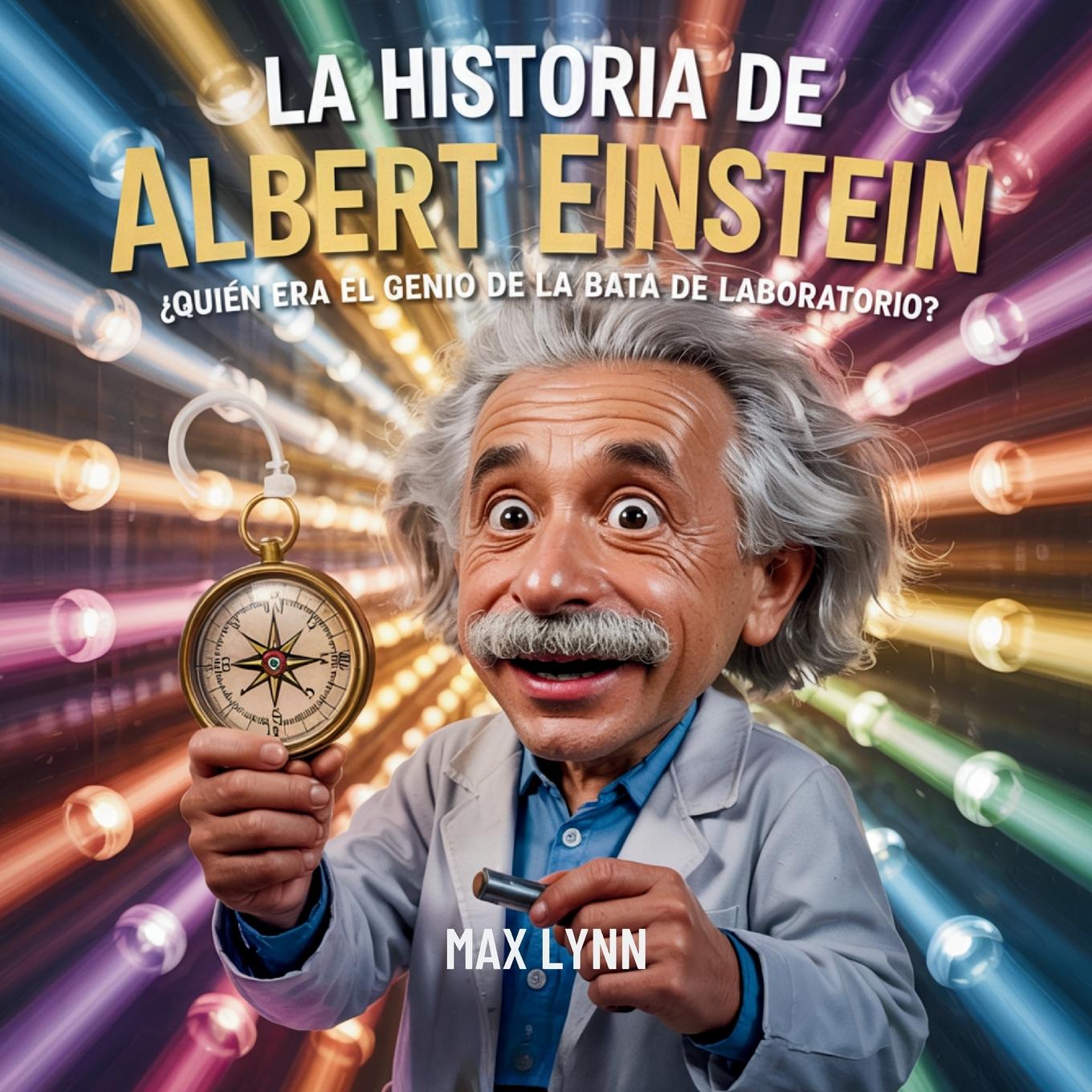 Kniha La Historia De Albert Einstein Max Lynn