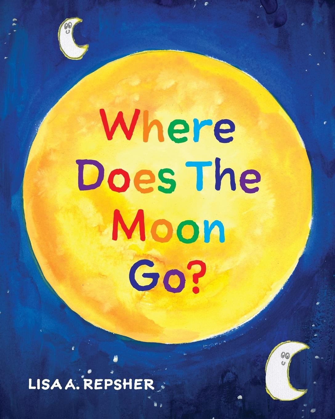 Kniha Where Does The Moon Go? 