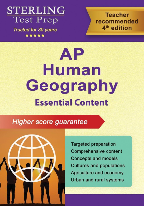 Kniha AP Human Geography Sterling Test Prep
