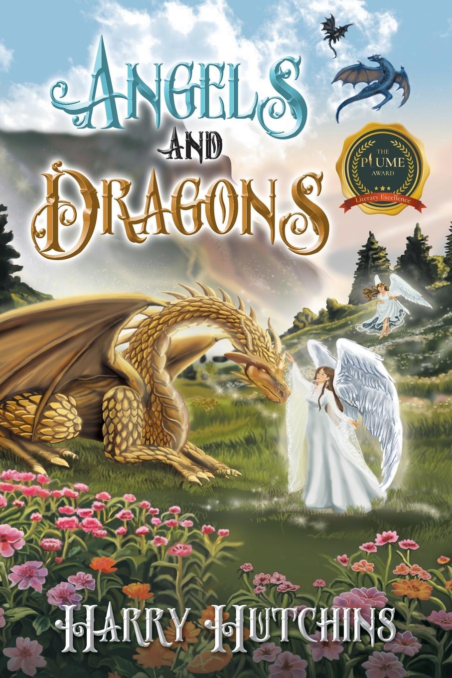 Knjiga ANGELS AND DRAGONS Harry Hutchins