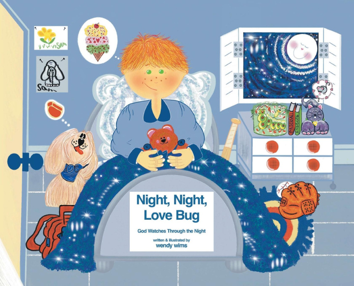 Kniha Night, Night, Love Bug wendy wims