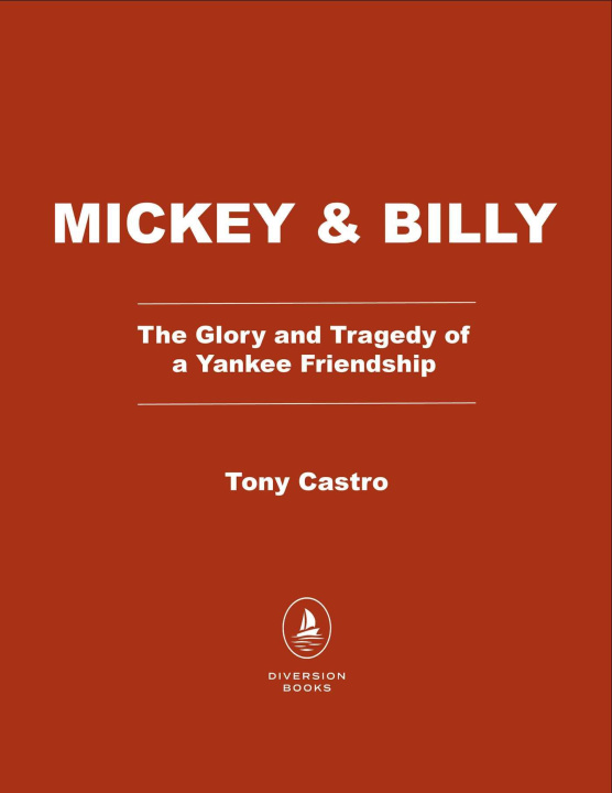Kniha Mickey & Billy CASTRO TONY
