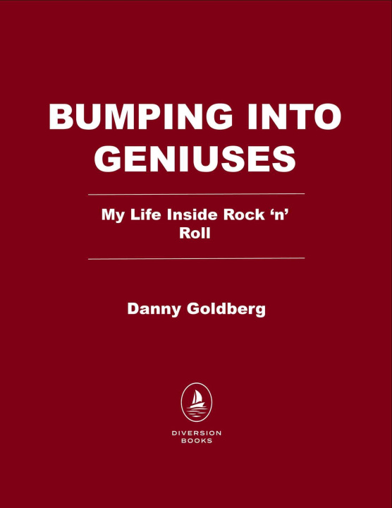 Kniha Bumping Into Geniuses GOLDBERG DANNY