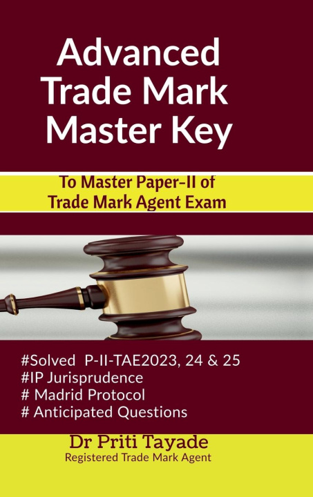 Kniha Advanced Trade Mark Master Key Dr Priti Tayade