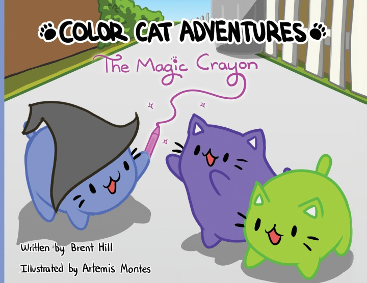 Kniha Color Cat Adventures Artemis Montes