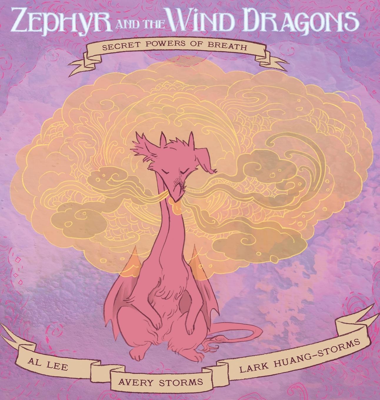 Книга Zephyr and the Wind Dragons Lark Huang-Storms