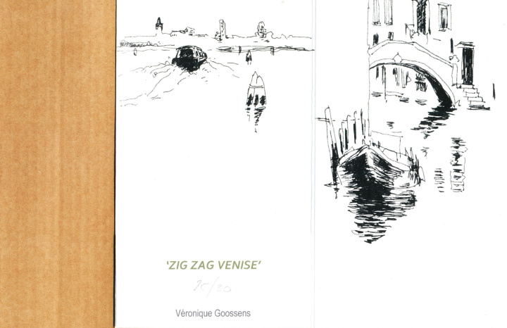 Книга Zig Zag à Venise Goossens