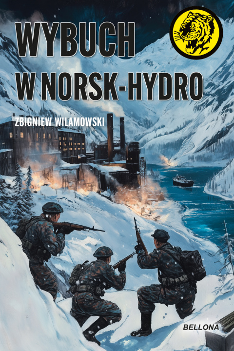Livro Wybuch w Norsk-Hydro. Żółty tygrys Zbigniew Wilamowski