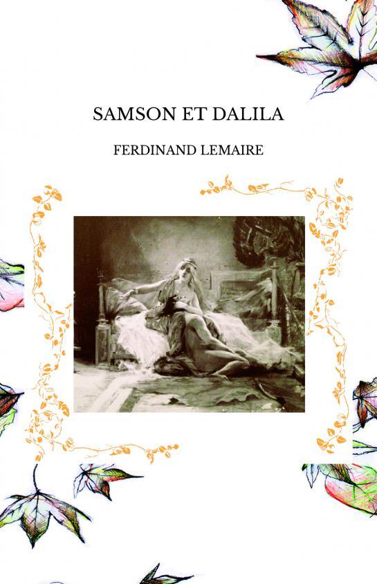 Kniha SAMSON ET DALILA LEMAIRE